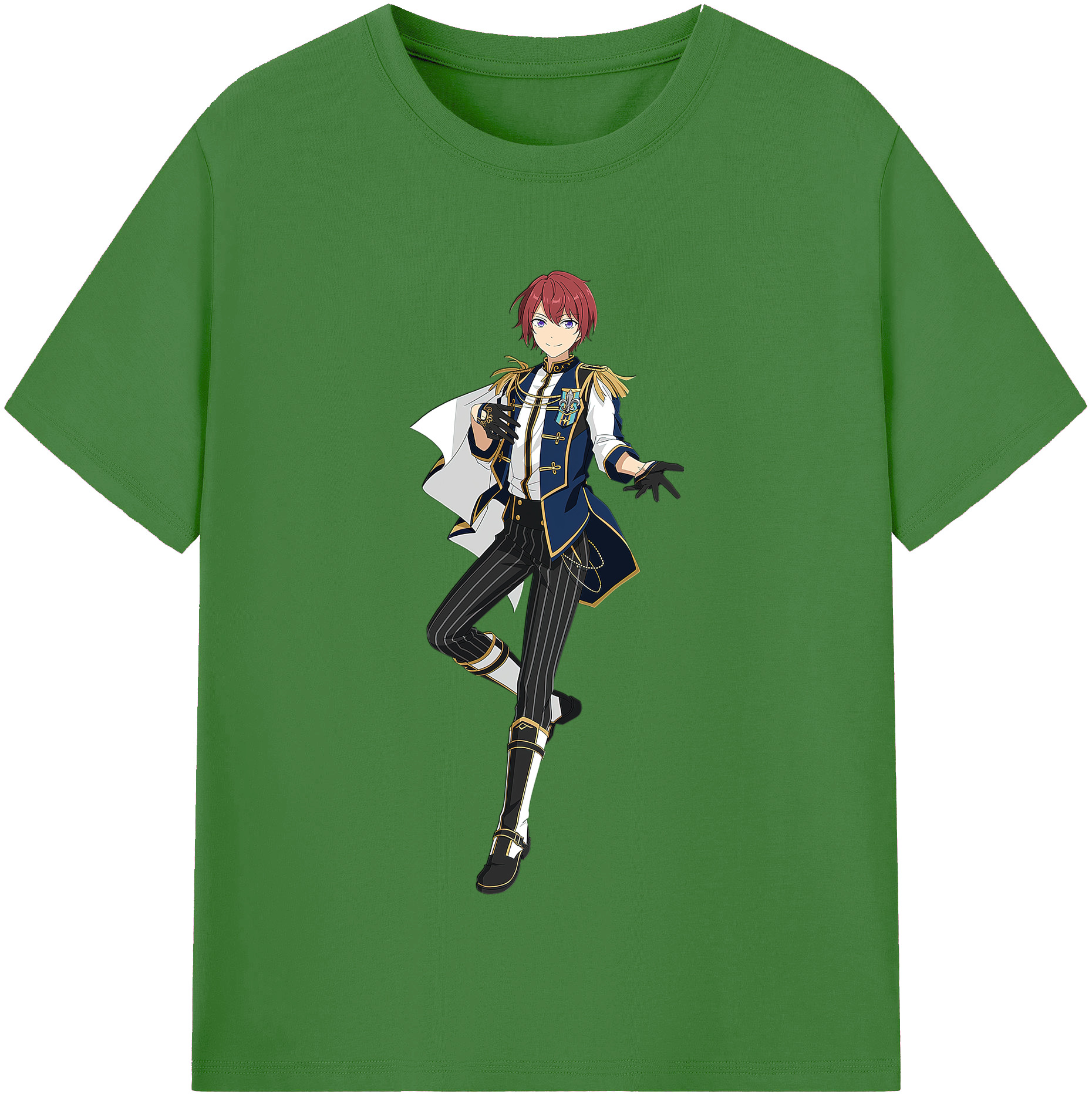 （画像用） あんさんぶるスターズ! Ensemble Stars レディースカジュアルプリントTシャツ（綿100％）